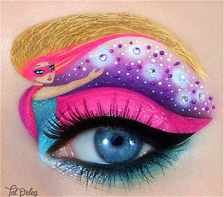 Israelische Künstlerin verwandelt Augen in M?rchenwelt