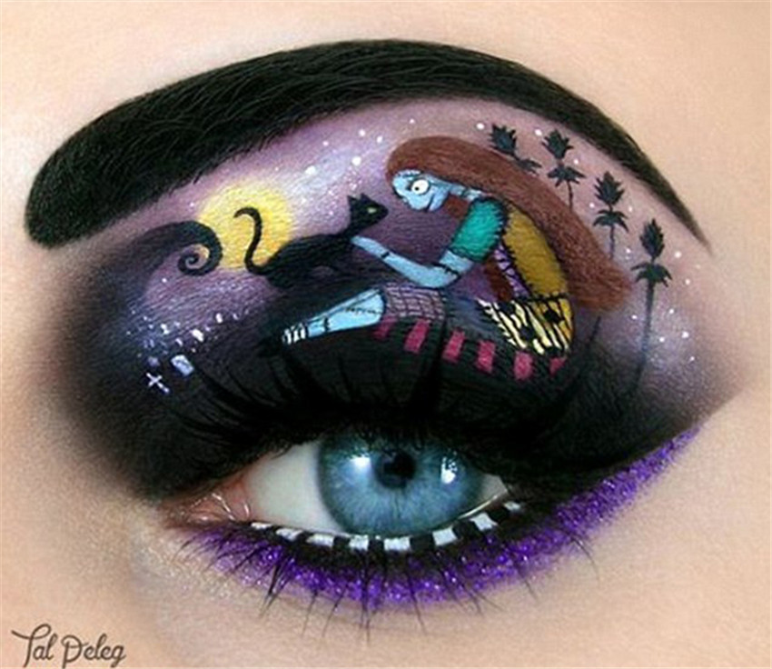Israelische Künstlerin verwandelt Augen in M?rchenwelt