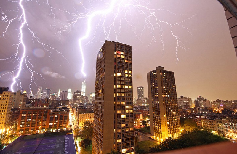 Blitze ?attackieren“ die Welt