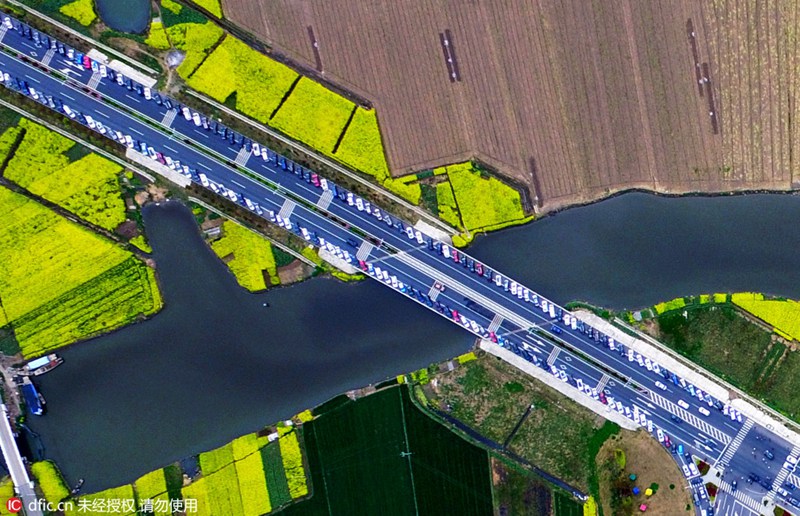 Rapsblütenmeer in Xinghua