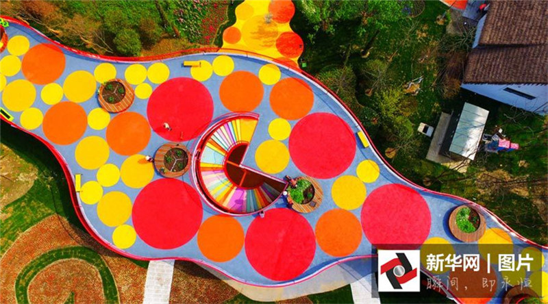 Blütenpracht aus luftiger H?he: Marco-Polo-Blumenweltpark