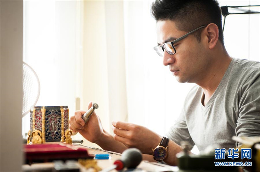 Uhren-Reparateur in der Verbotenen Stadt