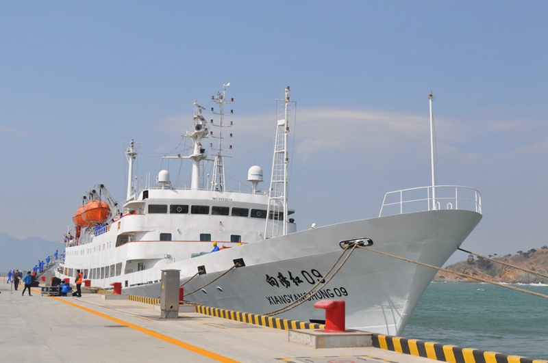 Forschungsschiff ?Xiangyanghong 09“ lichtet erneut den Anker