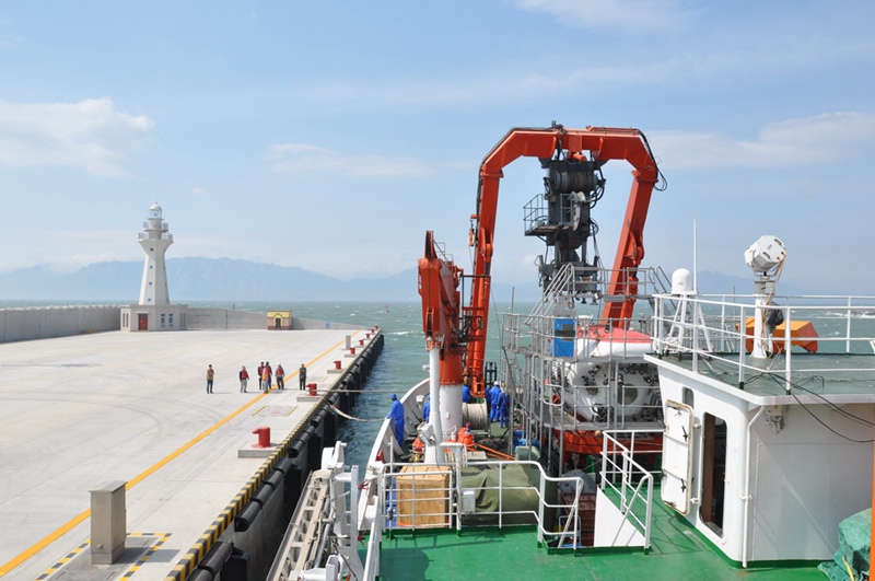 Forschungsschiff ?Xiangyanghong 09“ lichtet erneut den Anker