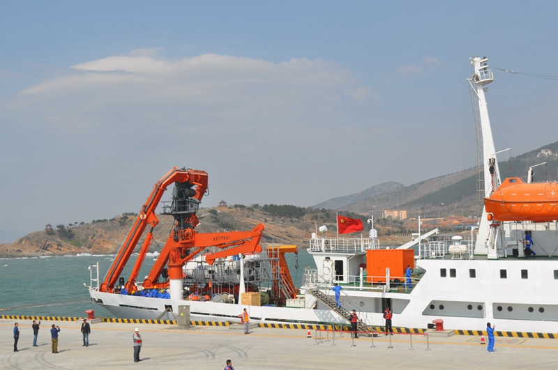 Forschungsschiff ?Xiangyanghong 09“ lichtet erneut den Anker