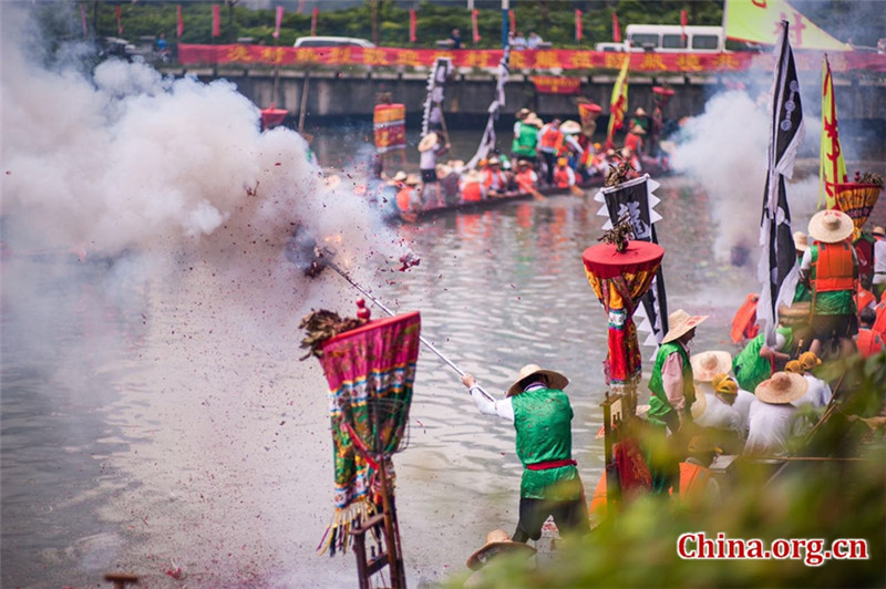 Dorfbewohner in Guangzhou bereiten sich auf Drachenbootfest vor