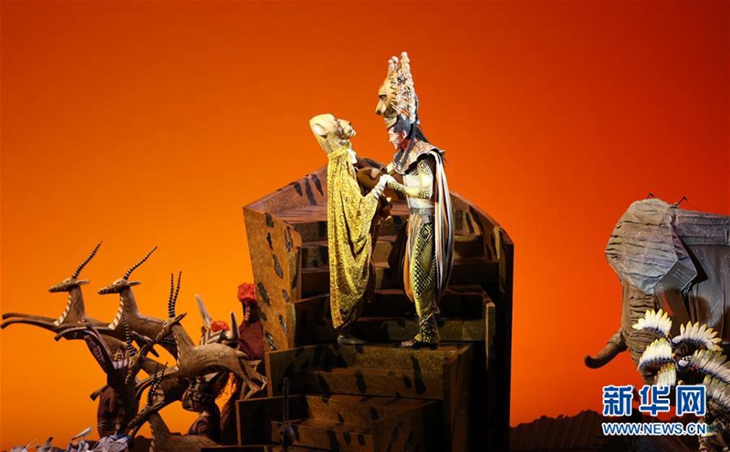 Premiere der chinesischen Version des Broadway-Musicals ?Der K?nig der L?wen“