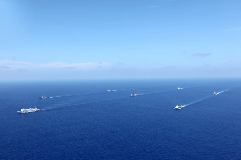 Chinesische und US-amerikanische Marine üben gemeinsam im Westpazifik 