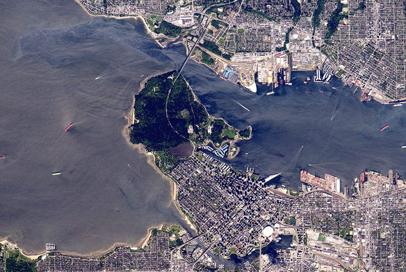 Sch?nheit der Erde aus Sicht der Astronauten