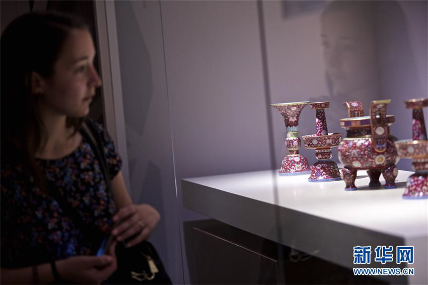 Chinesisches Porzellan im Palazzo Venezia pr?sentiert