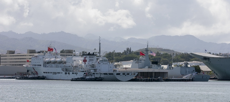 Chinesische Flotte erreicht Pearl Harbor zum RIMPAC