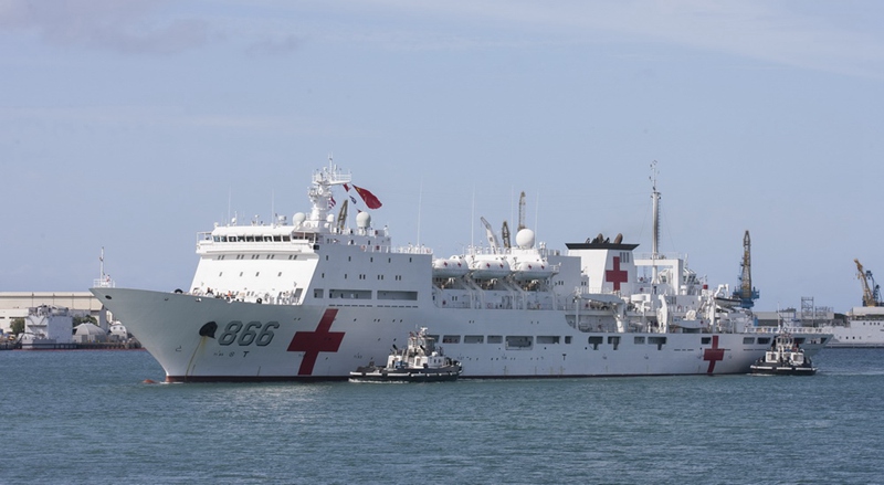 Chinesische Flotte erreicht Pearl Harbor zum RIMPAC