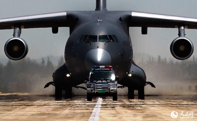 Indienststellung des Milit?rtransporters Y-20