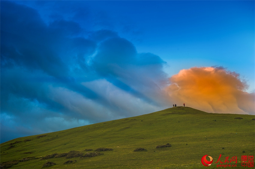 Faszinierender Sayram-See in Xinjiang