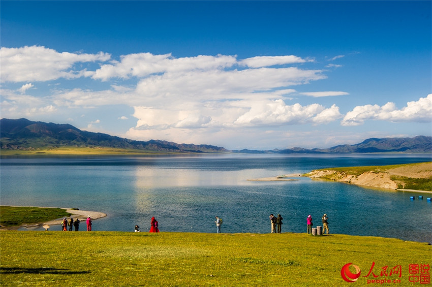 Faszinierender Sayram-See in Xinjiang