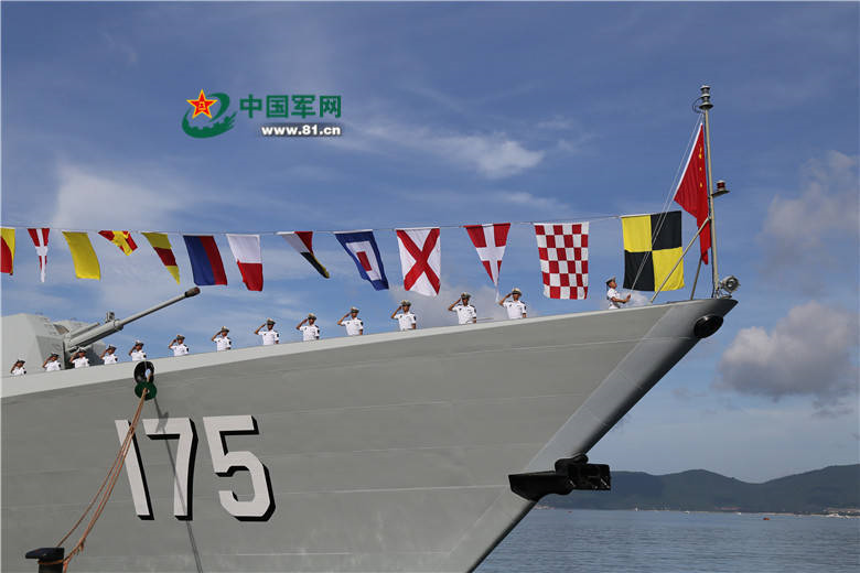 Schiffstaufe des neuen Lenkwaffenzerst?rers ?Yinchuan“