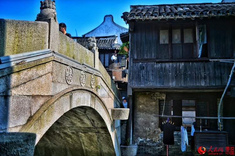 Die sch?ne alte Stadt Xinchang