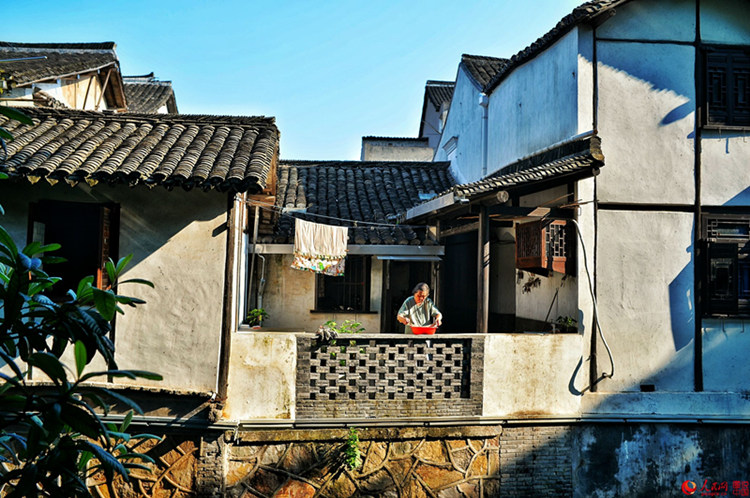 Die sch?ne alte Stadt Xinchang