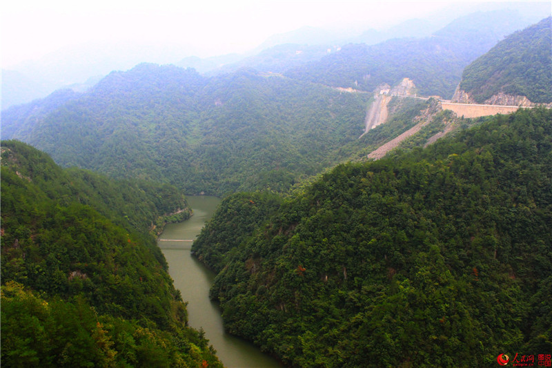 Gr??te Brücke Zhejiangs: 163 Meter hohe Jiaxite-Brücke