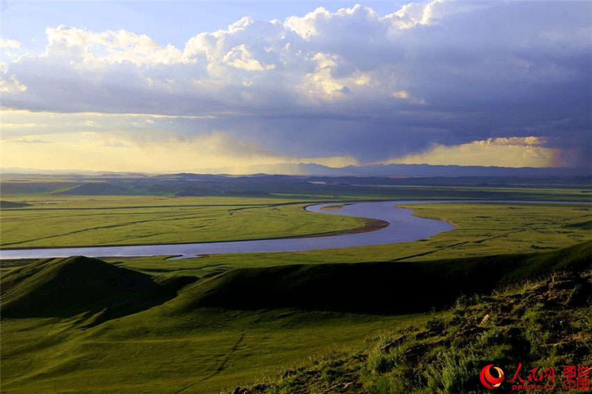 Erste Biegung des Gelben Flusses