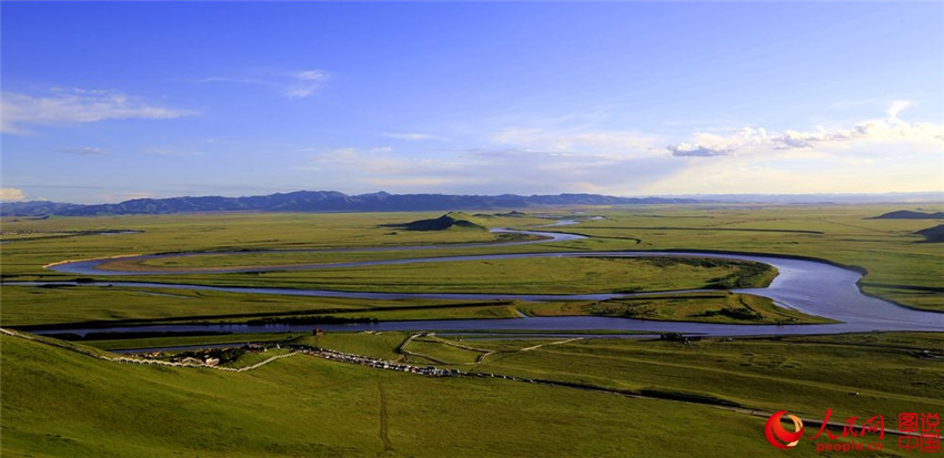 Erste Biegung des Gelben Flusses