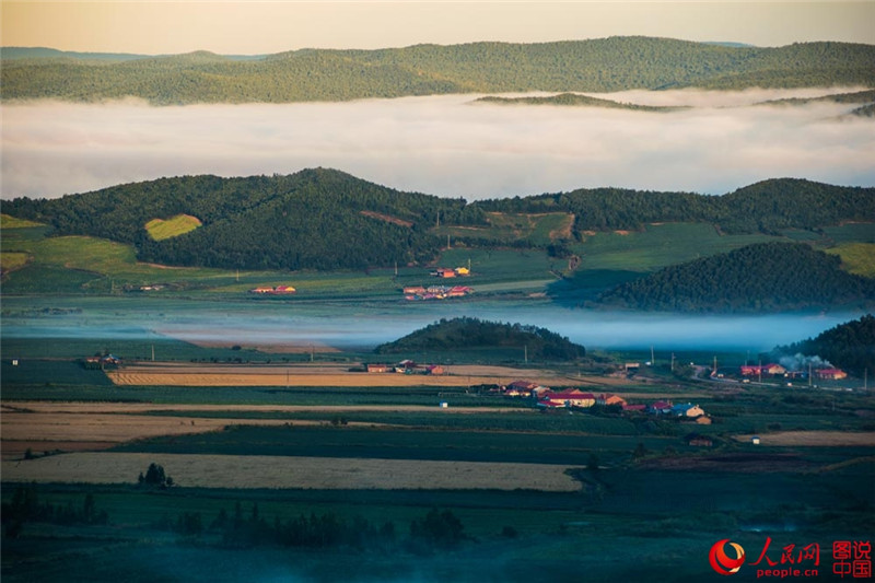 Schwarzerdefelder in Nordostchina
