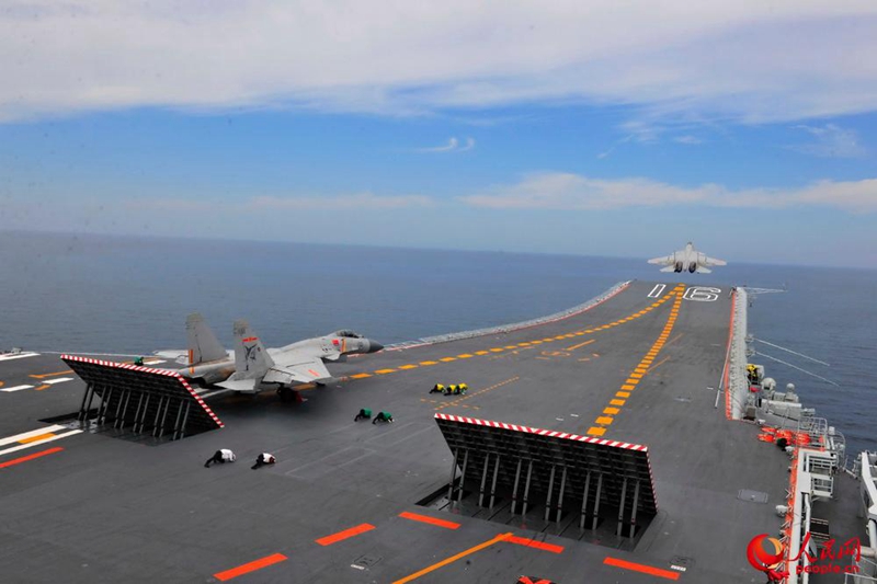 Chinesische Marine intensiviert Training der Flugzeugtr?ger-Piloten