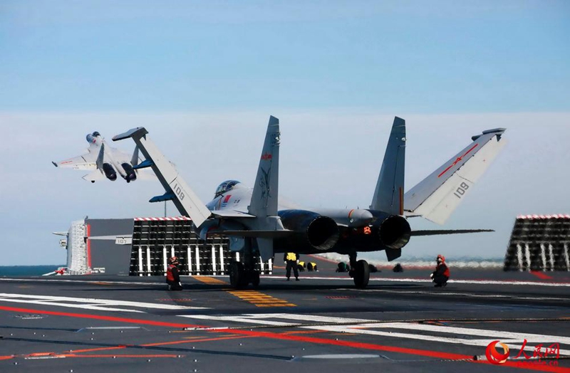 Chinesische Marine intensiviert Training der Flugzeugtr?ger-Piloten