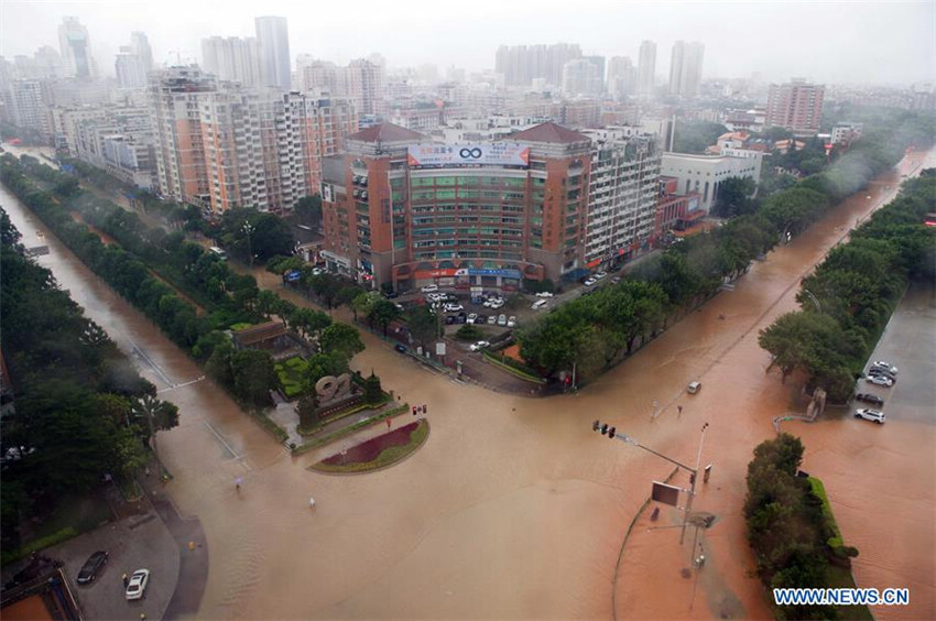 Taifun Meranti erreicht Ostchina