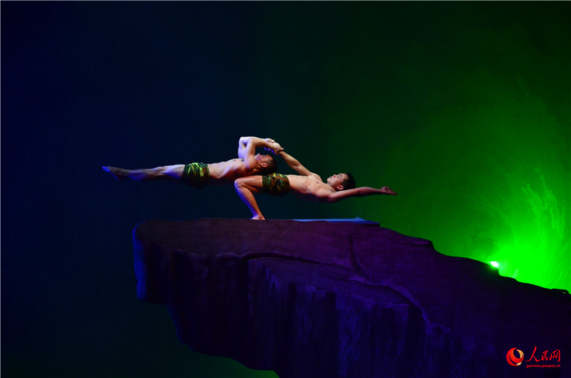 Fantastische Theateraufführung ?Shengxiang Emei“