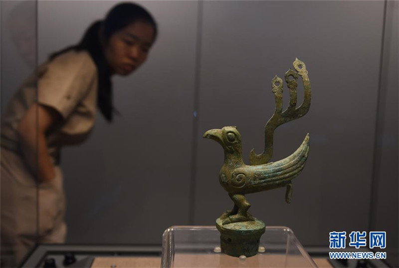 Ausstellung von Kulturgegenst?nden des alten Landes Shu