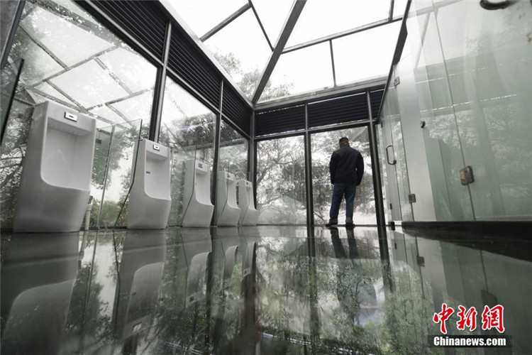 Transparente Toiletten in Changsha