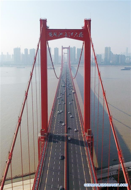 Brücke in Wuhan