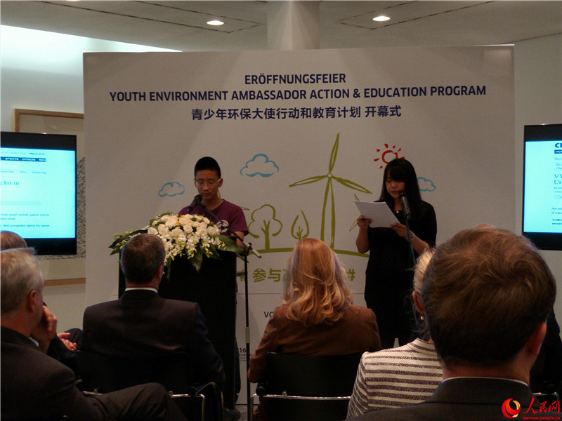 Chinesische Deutschschüler sind die künftigen Umweltbotschafter