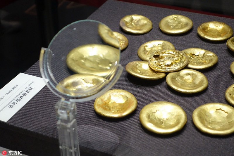 Ausstellung zum Kulturerbe der Grabst?tte Haihunhou 