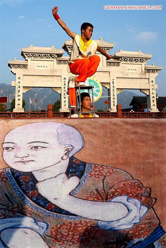 N?he zum Shaolin Kung Fu, chinesische Kultur kennenlernen