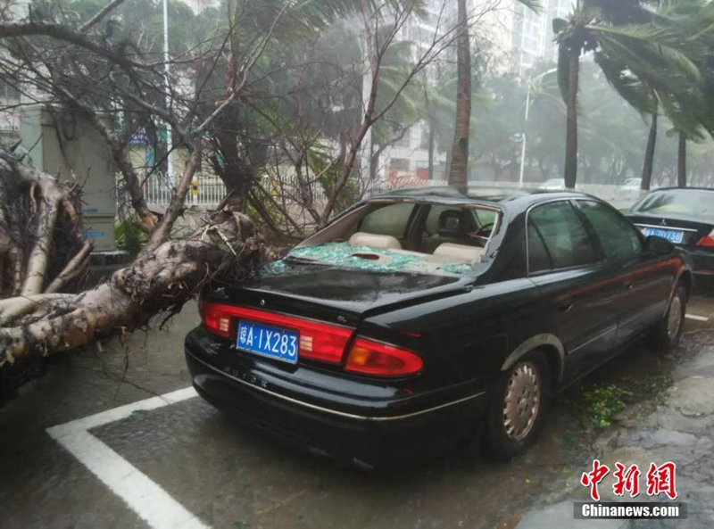 Taifun ?Sarika“ im Anmarsch auf die Provinz Hainan