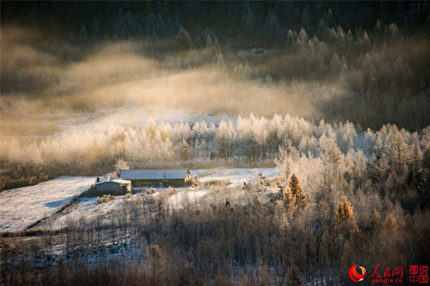 Wundersch?ne Eiskristall-Welt von Jiagedaqi