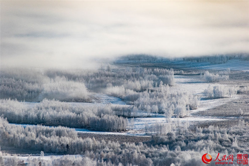 Wundersch?ne Eiskristall-Welt von Jiagedaqi
