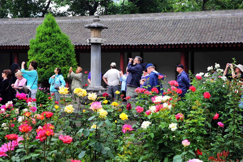 Ausl?ndische Touristen besuchen gerne Xi′an