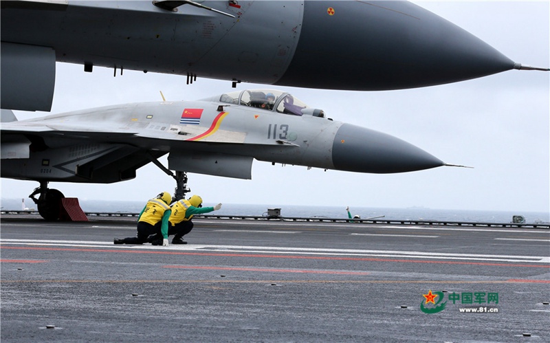 Chinas Flugzeugtr?ger übt im Südchinesischen Meer 