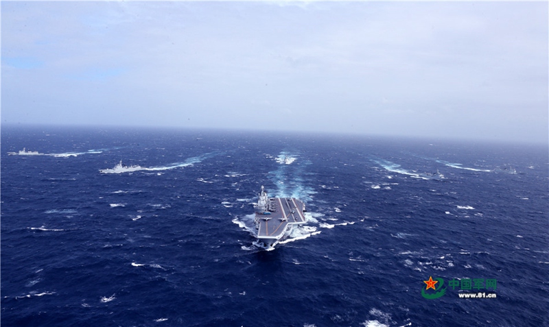 Chinas Flugzeugtr?ger übt im Südchinesischen Meer