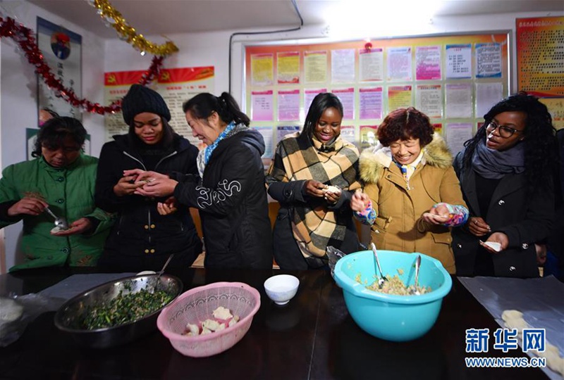 Ausl?nder feiern Frühlingsfest in Nanchang