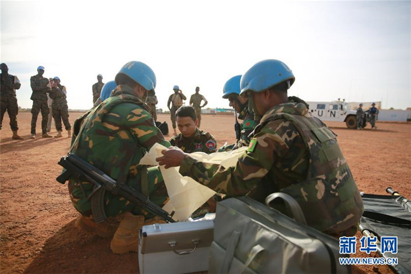 Gemeinsames Anti-Terror-Rettungsman?ver in Mali