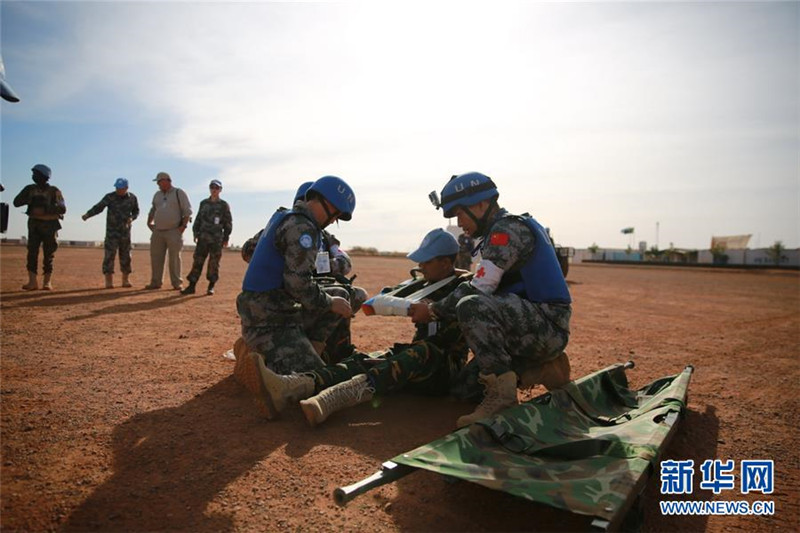 Gemeinsames Anti-Terror-Rettungsman?ver in Mali