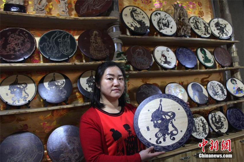 Holzschnitte zeigen Dunhuangs Kulturreichtum