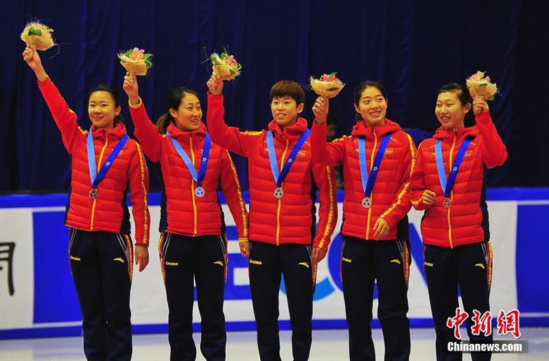 Chinas Shorttrack-Team konnte in Sapporo seine Ziele erreichen