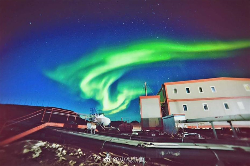 Landschaft rund um die chinesische Antarktisstation Zhongshan