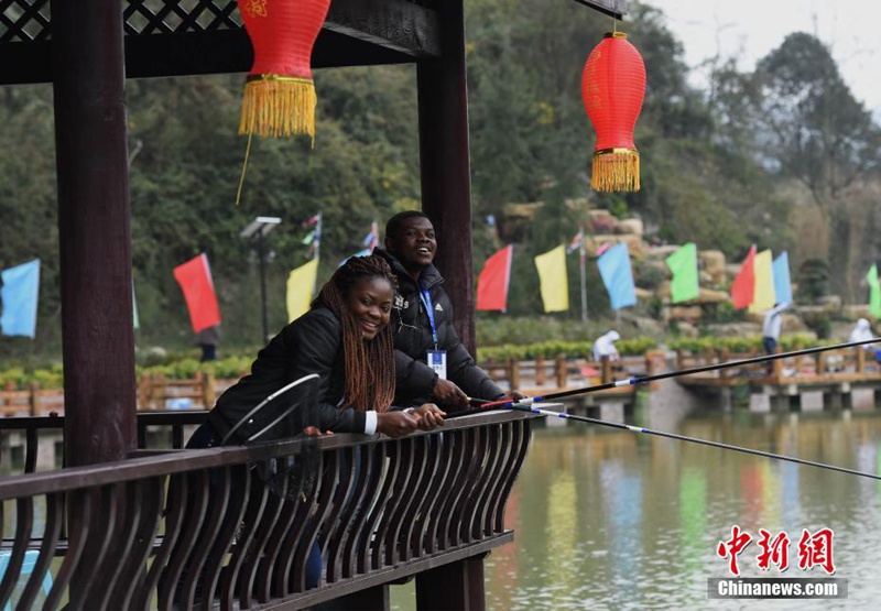 Internationaler Anglerwettbewerb in Chongqing