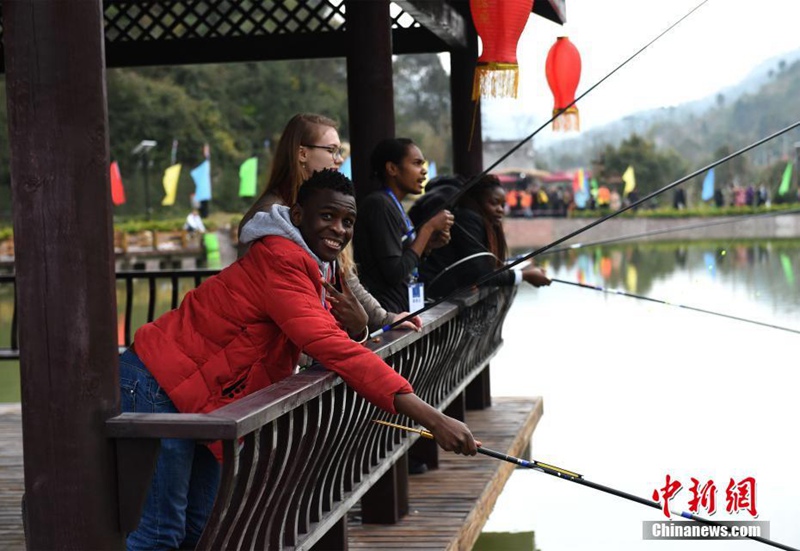 Internationaler Anglerwettbewerb in Chongqing